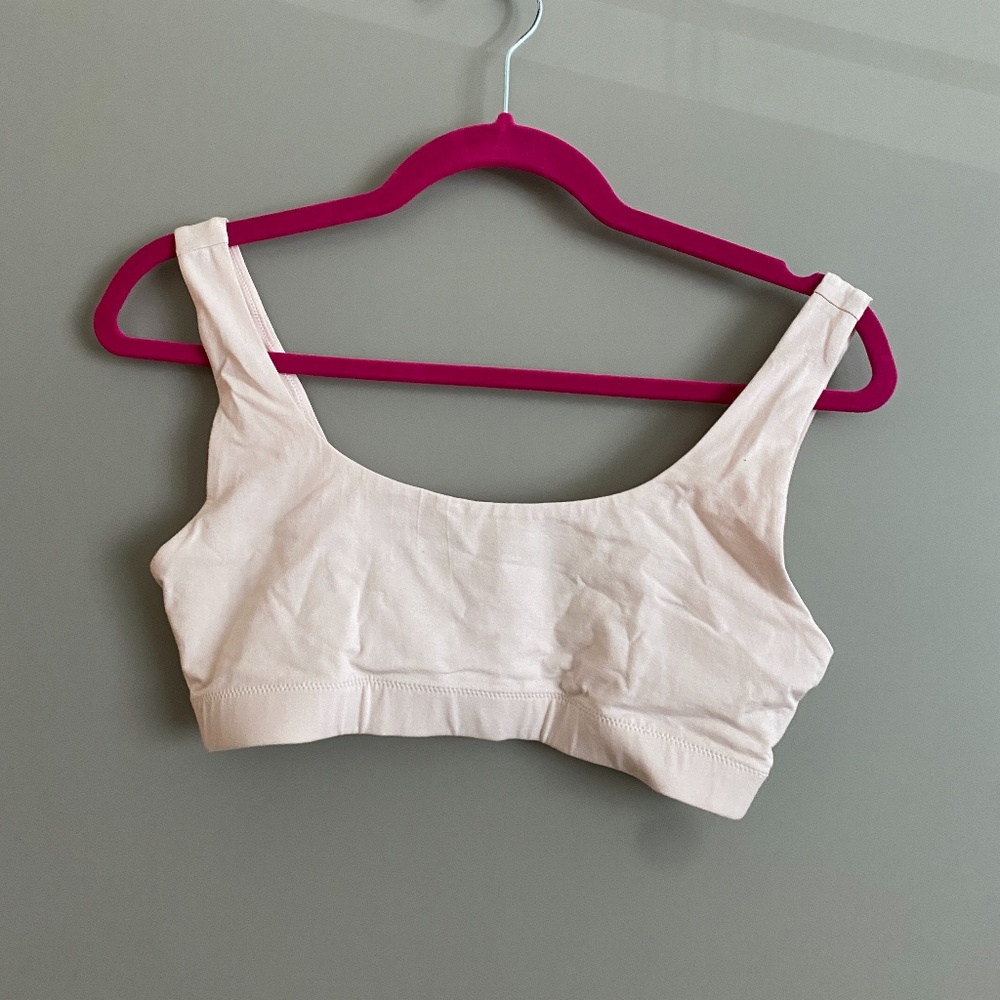 Everlane The Cotton Tank Bra NWOT